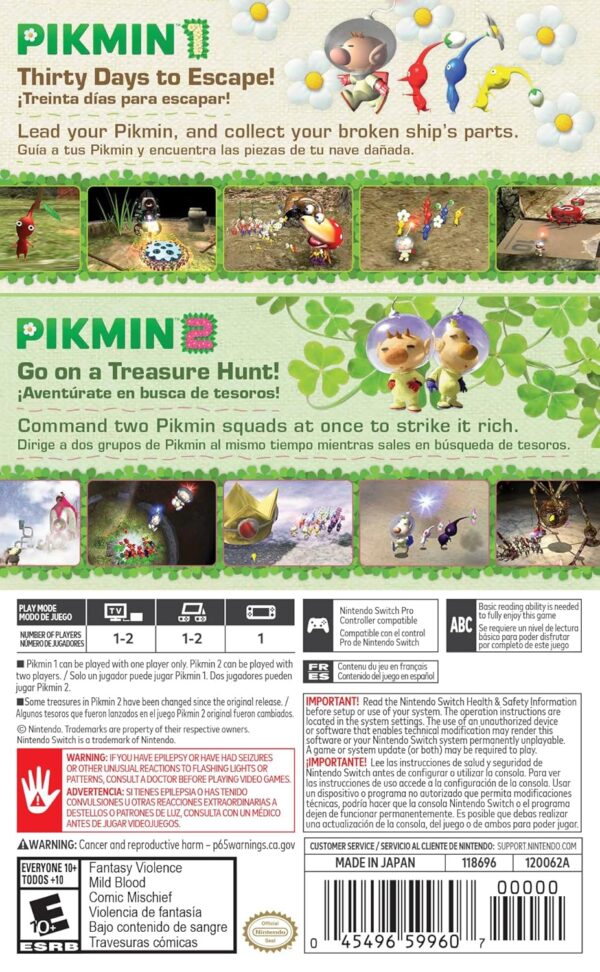 Pikmin™ 1 + 2 - Nintendo Switch (US Version) - Image 2