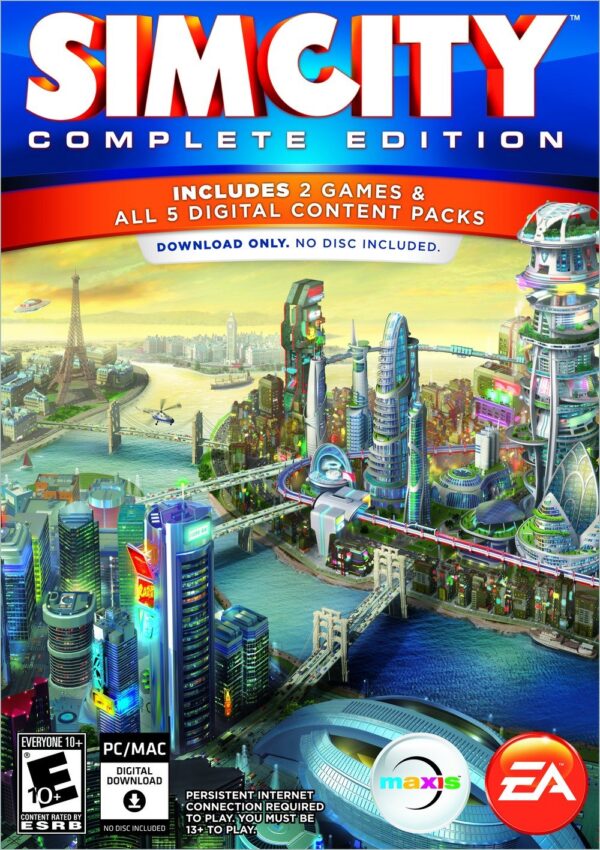 SimCity Complete Edition - Origin PC [Online Game Code]